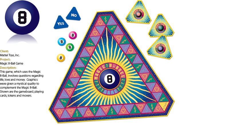 Illustration - Magic 8 Ball Game Image