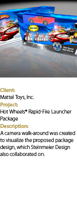 Hot Wheels Launcher with text