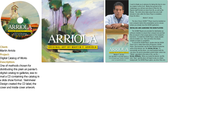 Package Main Area - Arriola CD Image